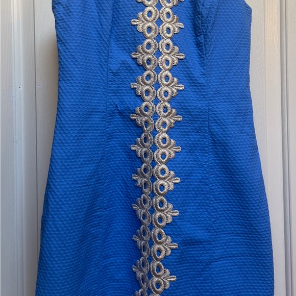 GORGEOUS blue Lilly Pulitzer dress! - Picture 3 of 3